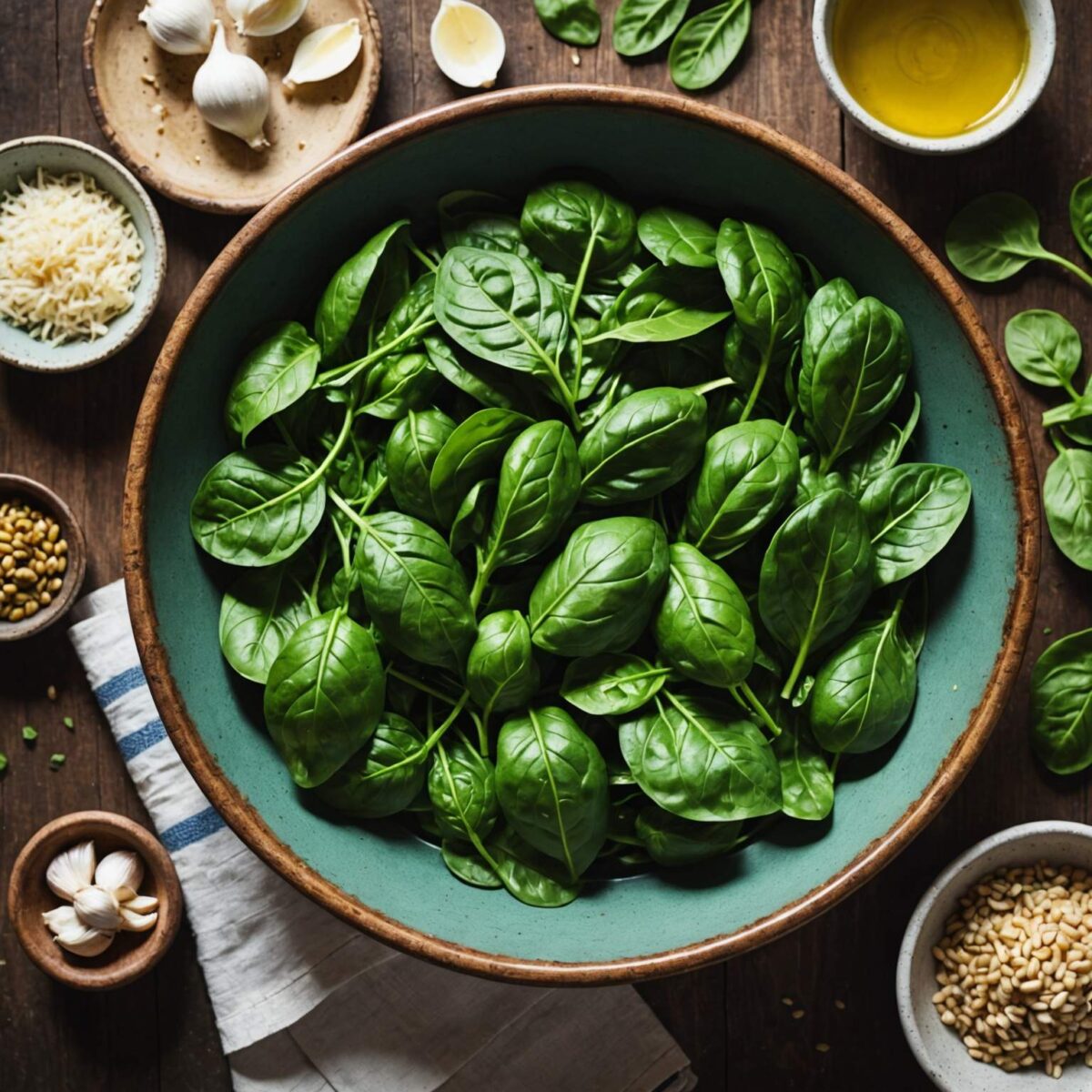 Recettes épinards : des plats rapides et savoureux