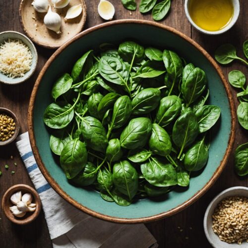 Recettes épinards : des plats rapides et savoureux