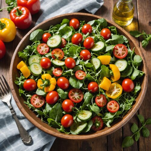 Salades d'été : 5 recettes fraîches à découvrir !