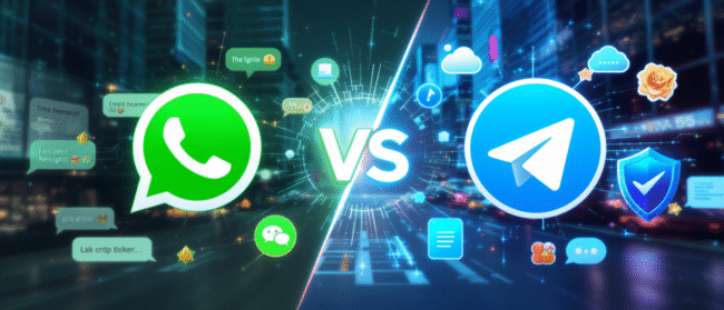 découvrez notre comparatif complet entre whatsapp et telegram : fonctionnalités, sécurité, confidentialité, avantages et inconvénients pour vous aider à choisir la meilleure application de messagerie.