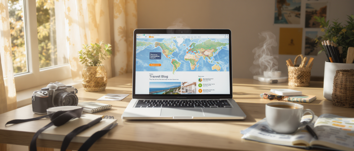 découvrez comment créer votre blog voyage étape par étape et apprendre à le monétiser efficacement pour en faire une source de revenus durable.
